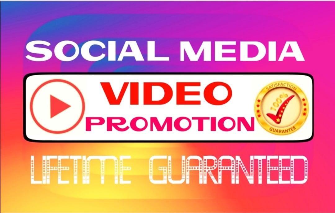 Add 100000+ Social video Promotion Instantly and Professionally