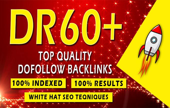 60+ High Authority Backlinks for Google Rankings