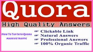 THIS IS A CUSTOM Service OF 500 words Quora Answer For My special Client 
