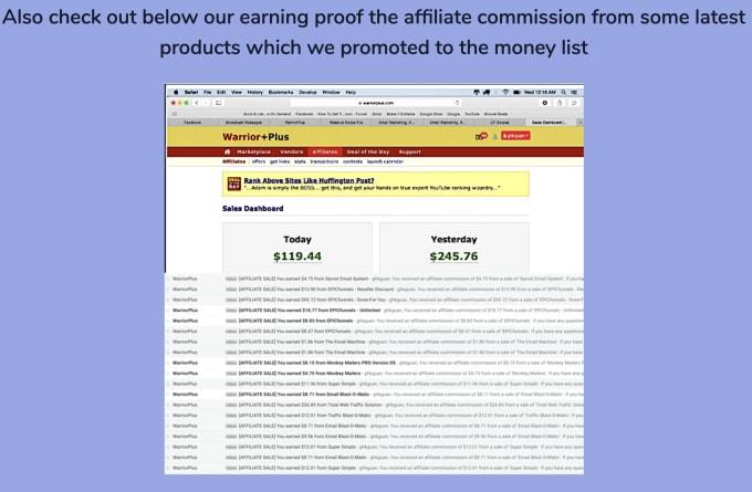I will give you make money online niche based email list (50K in CSV Format) plus 6 Special Bonuses