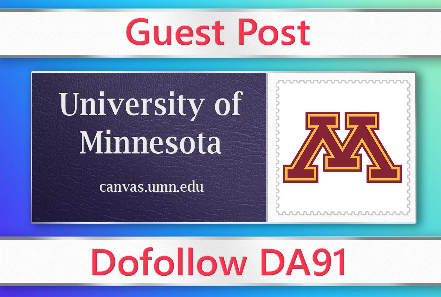 Guest Post on UMN.edu - The University of Minnesota - DA92 DFLW