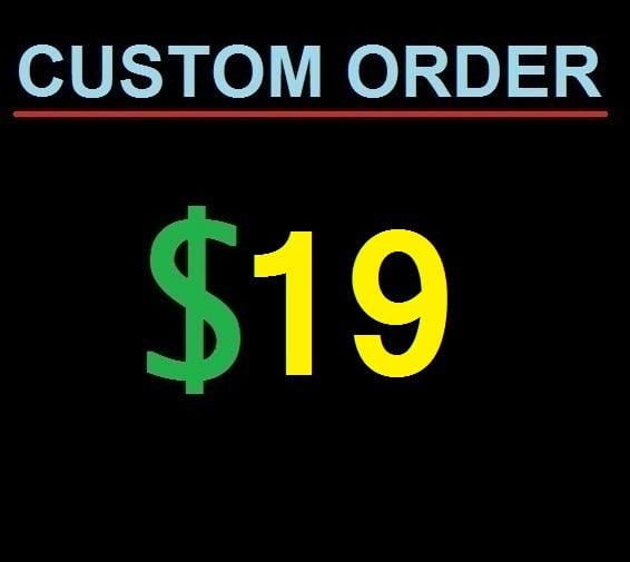 Custom Job: For my personal client