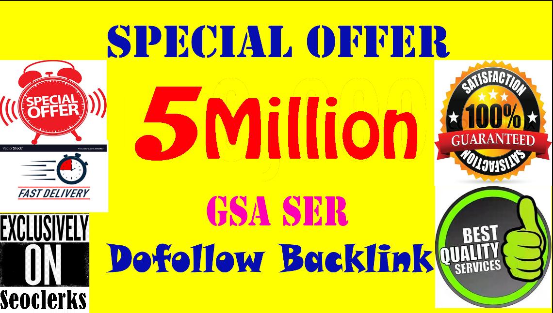 5 M Gsa, Ser, Backlinks For Ranking Website, youtube