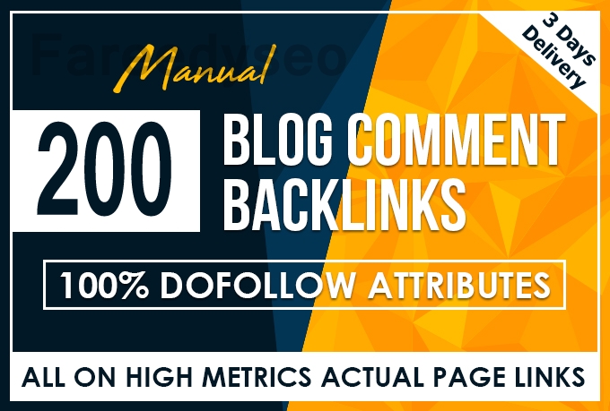 Do Latest Update 2019 Manual Done 200 Dofollow blog comment