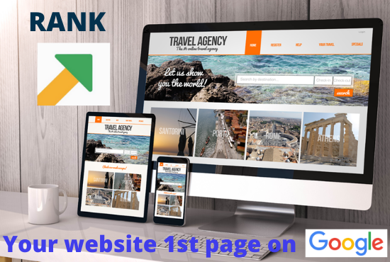 I will Rank your website 1st page on google