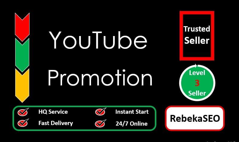 I will provide best YouTube Promotion, start within 06 hours