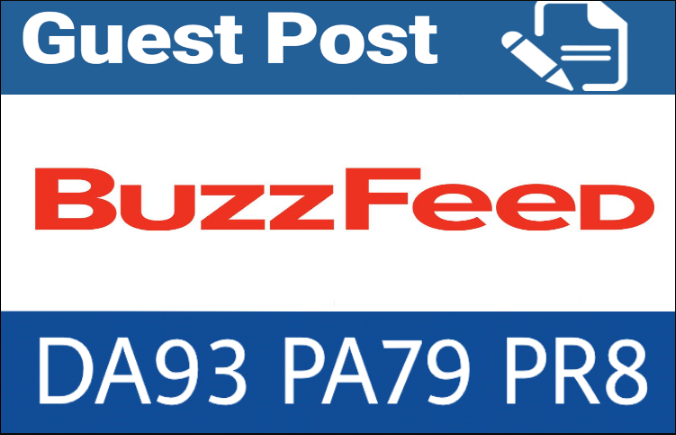 publish guest post on Buzzfeed. com with dofollow backlink