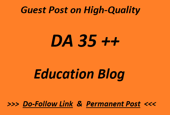 Guest Post on DA 35 plus Education blog (writing + posting)