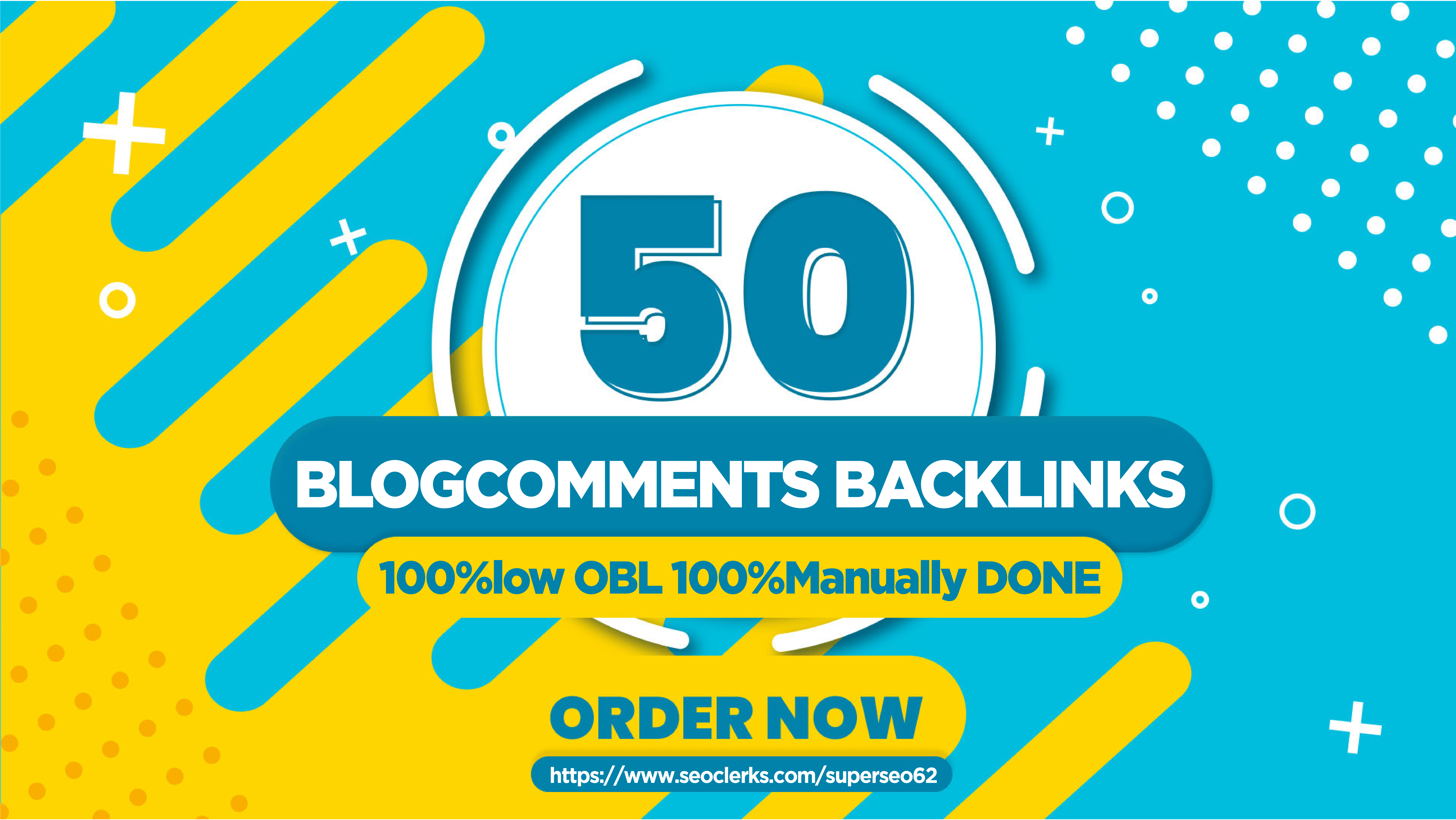 Do 50 Dofollow Blog comments Backlinks On High Da