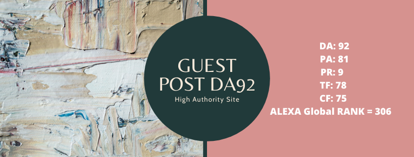 I will publish a guest post on Behance da92 manually