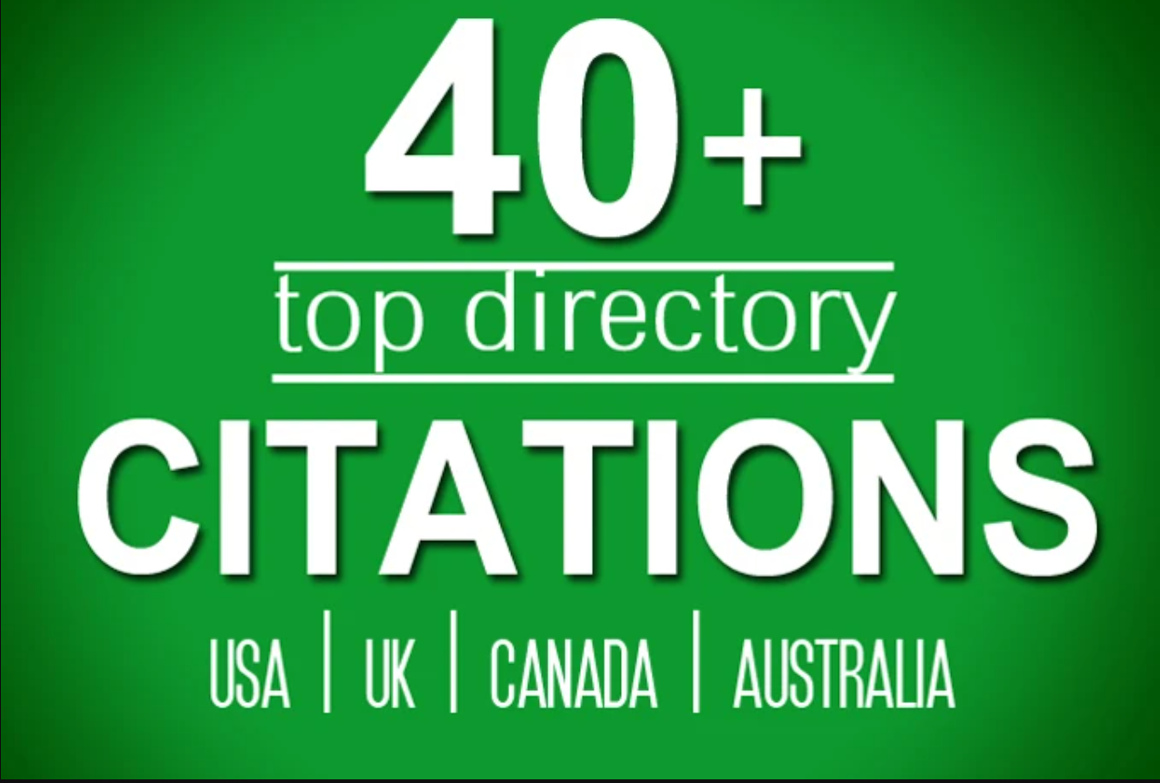 build directory citations for usa, uk, canada local listing business