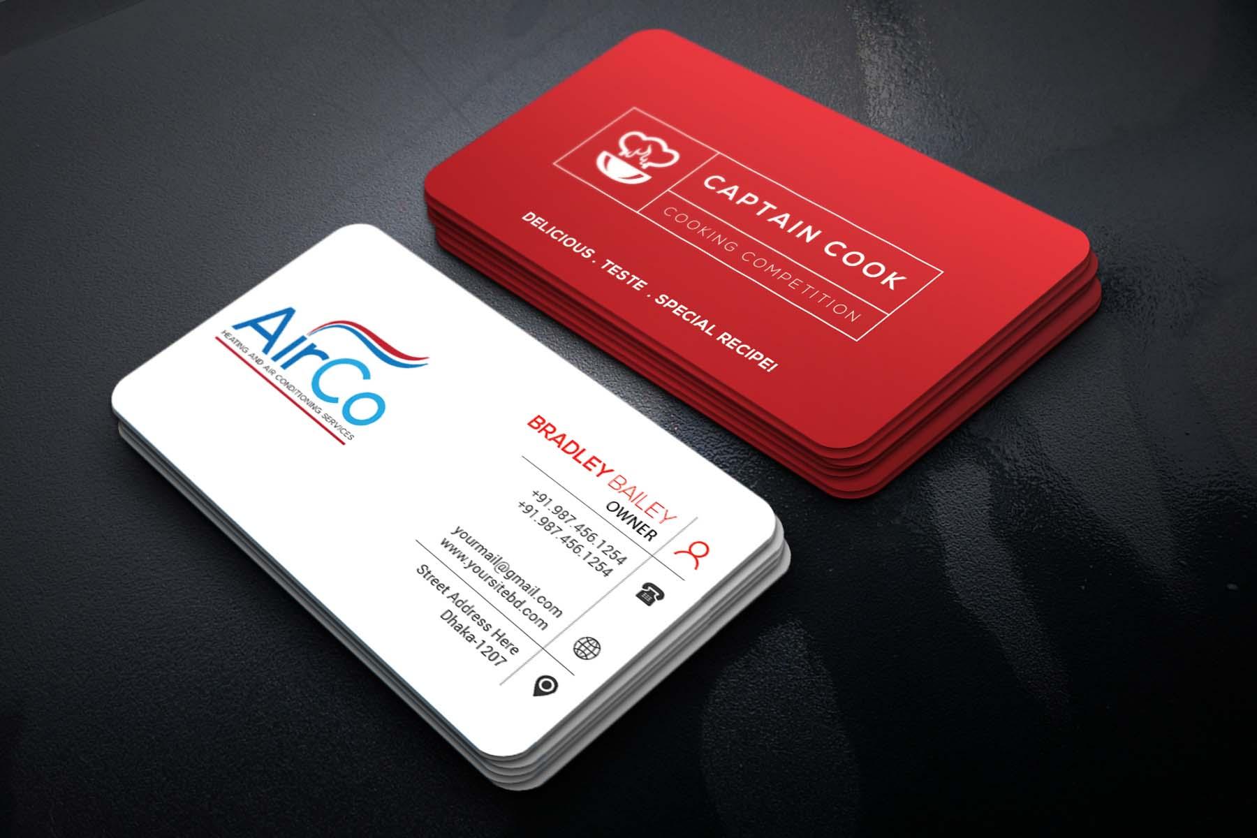 I will Design Professional Luxury Business Card With Three Concepts