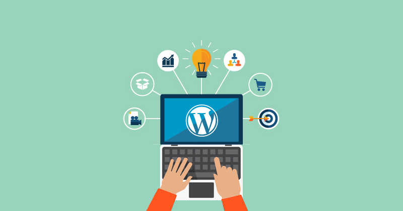 Your own website in wordpress with your own template choice 