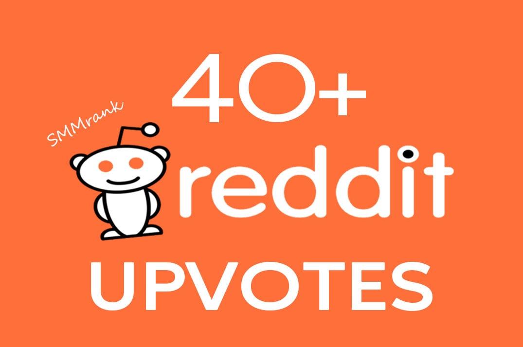 40+ Reddit Upvotes For Your Reddit Post, From Real Active Users