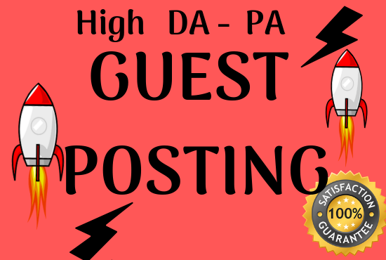 I will publish guest post with dofollow backlink on high authority sites
