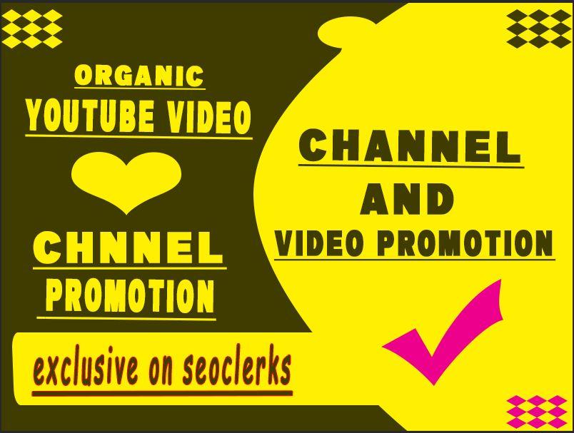 Do The Awesome YouTube Promotion & Marketing Via Social Media Network 