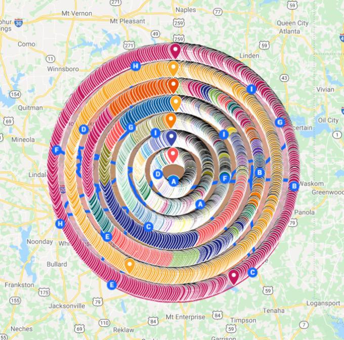 2000 Maps Citations + 7 Directions + 10 Back Links on Google Map + 30 Miles Radius Area Cover