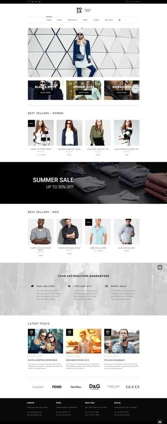 will design responsive ecommerce wordpress website with woocommerce