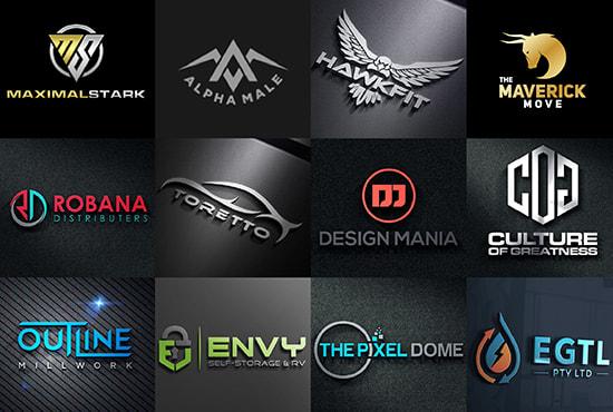 I will design creative minimalist logo design