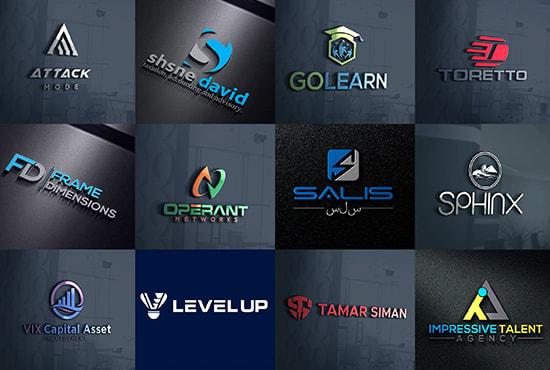 I will design creative minimalist logo design