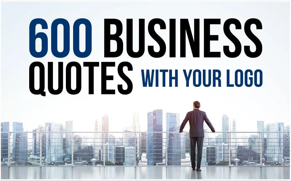Create 600+ business quotes with your logo 