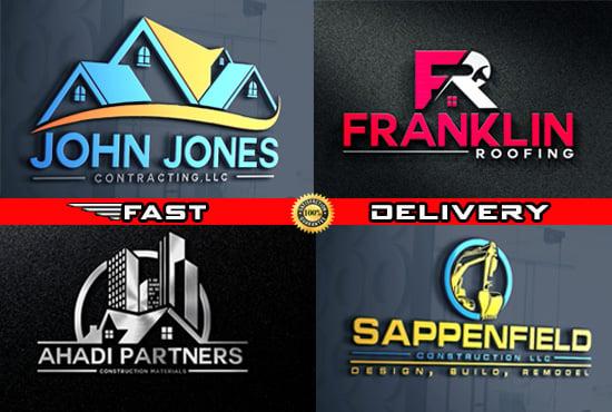 Design Business, Construction, Real Estate Logo Design