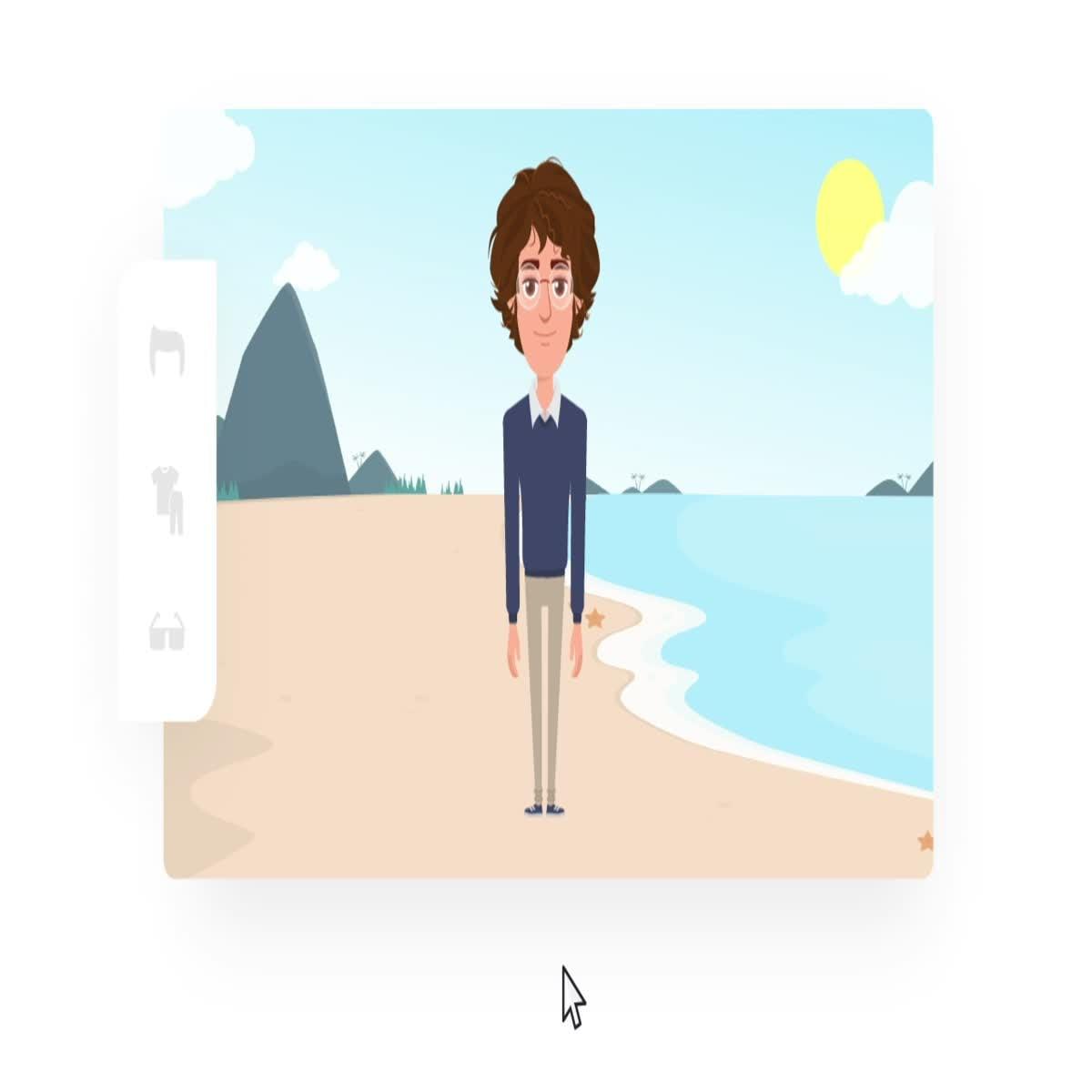 create 3D animated, 3D Characters, and Live-Action videos