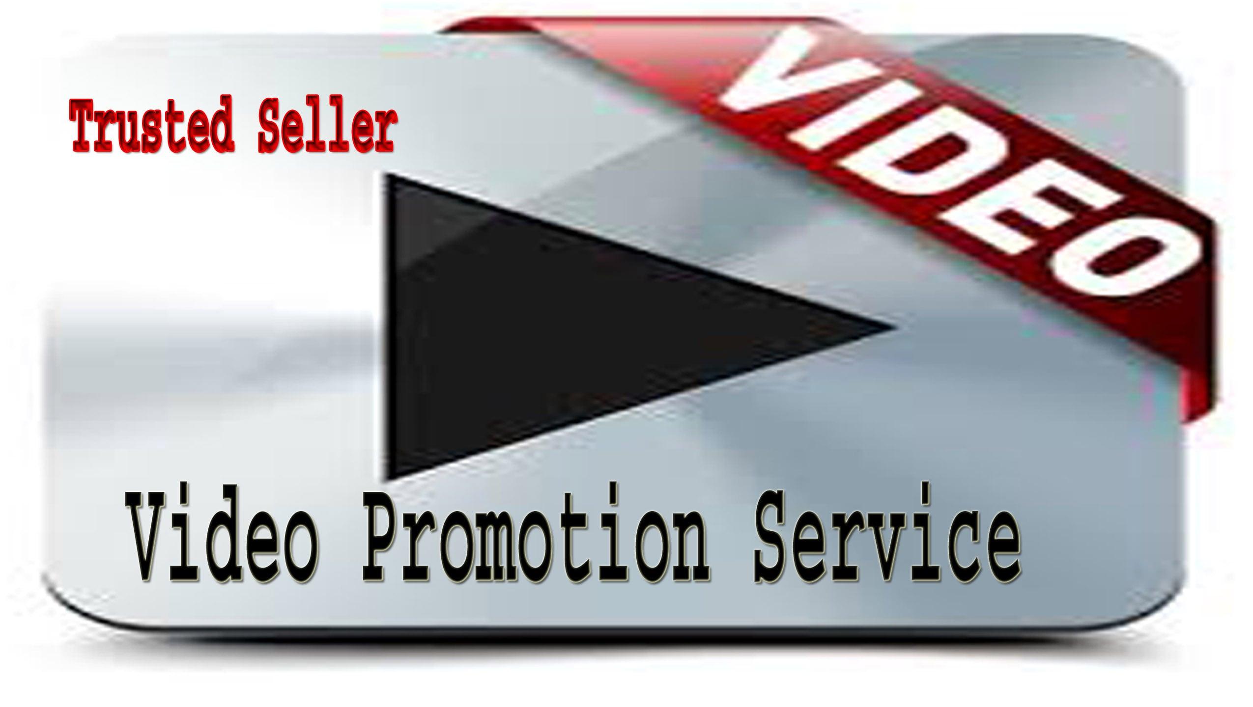 Killer video Promotion Package with Targeted Audience 