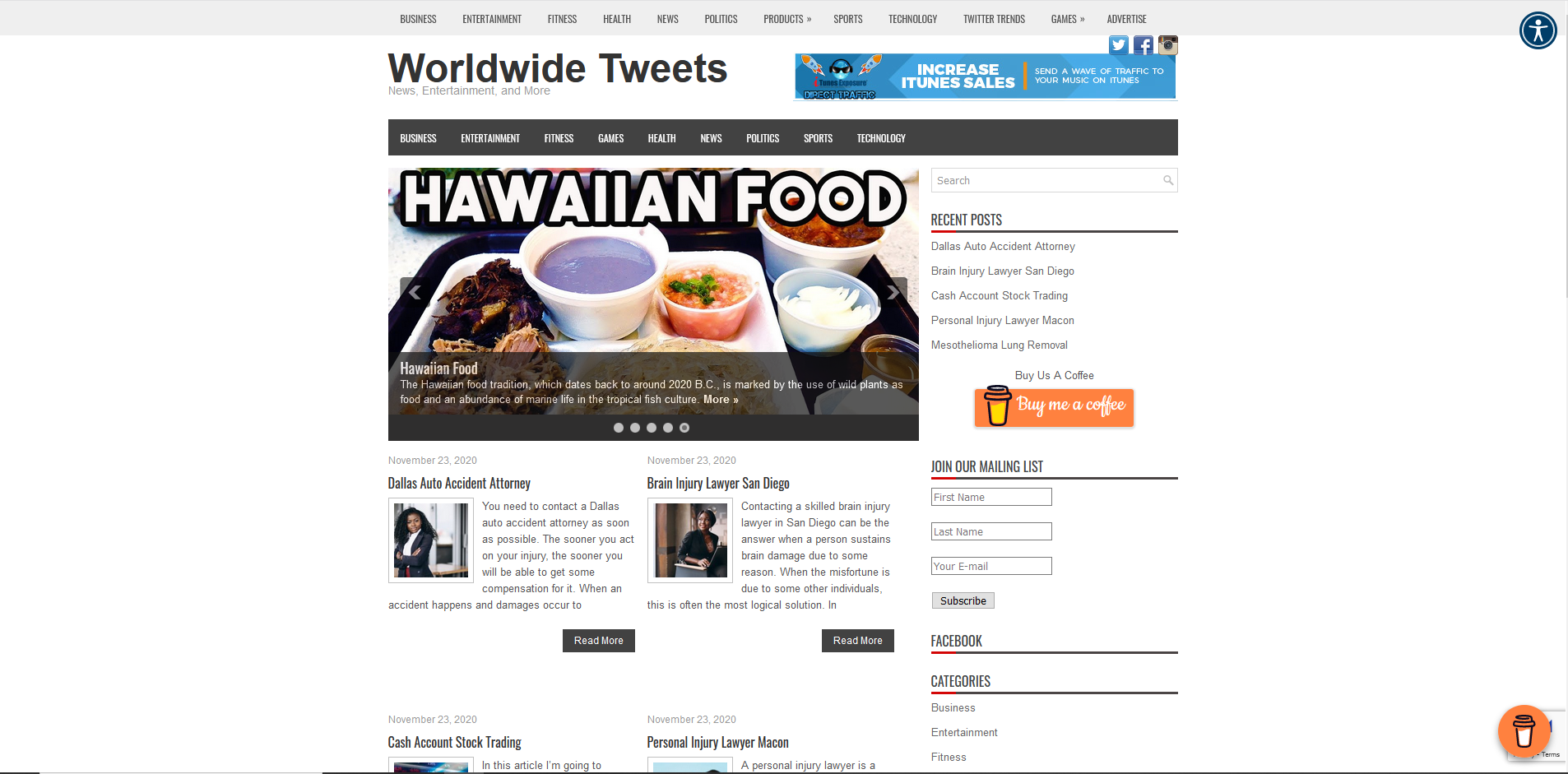 I will give you an authority site to link your blog or website to