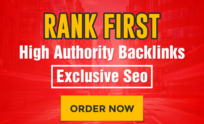 Rank You First In Google With High DA 95+ HQ Links Seo Backlinks