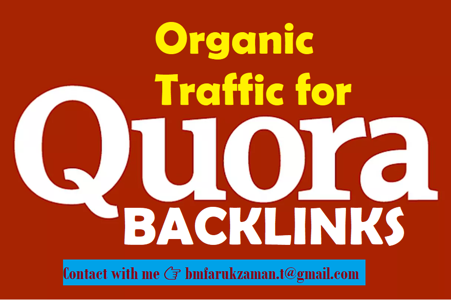 10 High Quality backlinks Niche Relevant Quora Answers 