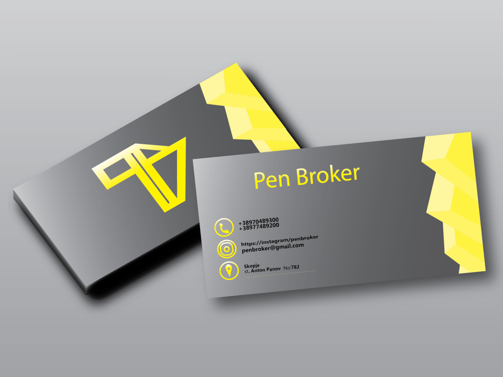I will design professional business card for your business