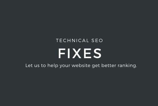 fix technical SEO issues on your wordpress website for google ranking