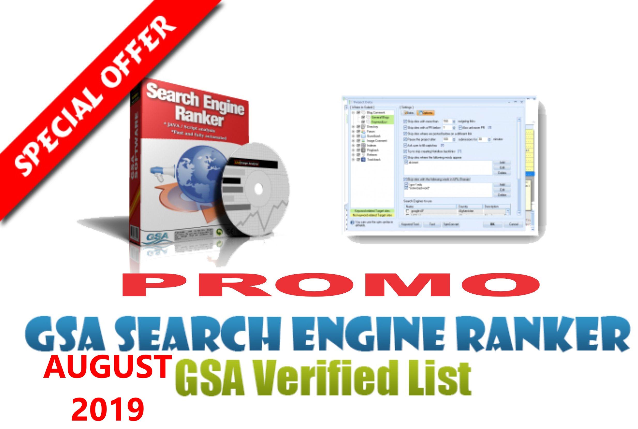 PROMO 500k+ GSA SER Fresh Lists Auto-Approve Link 2019 SEO