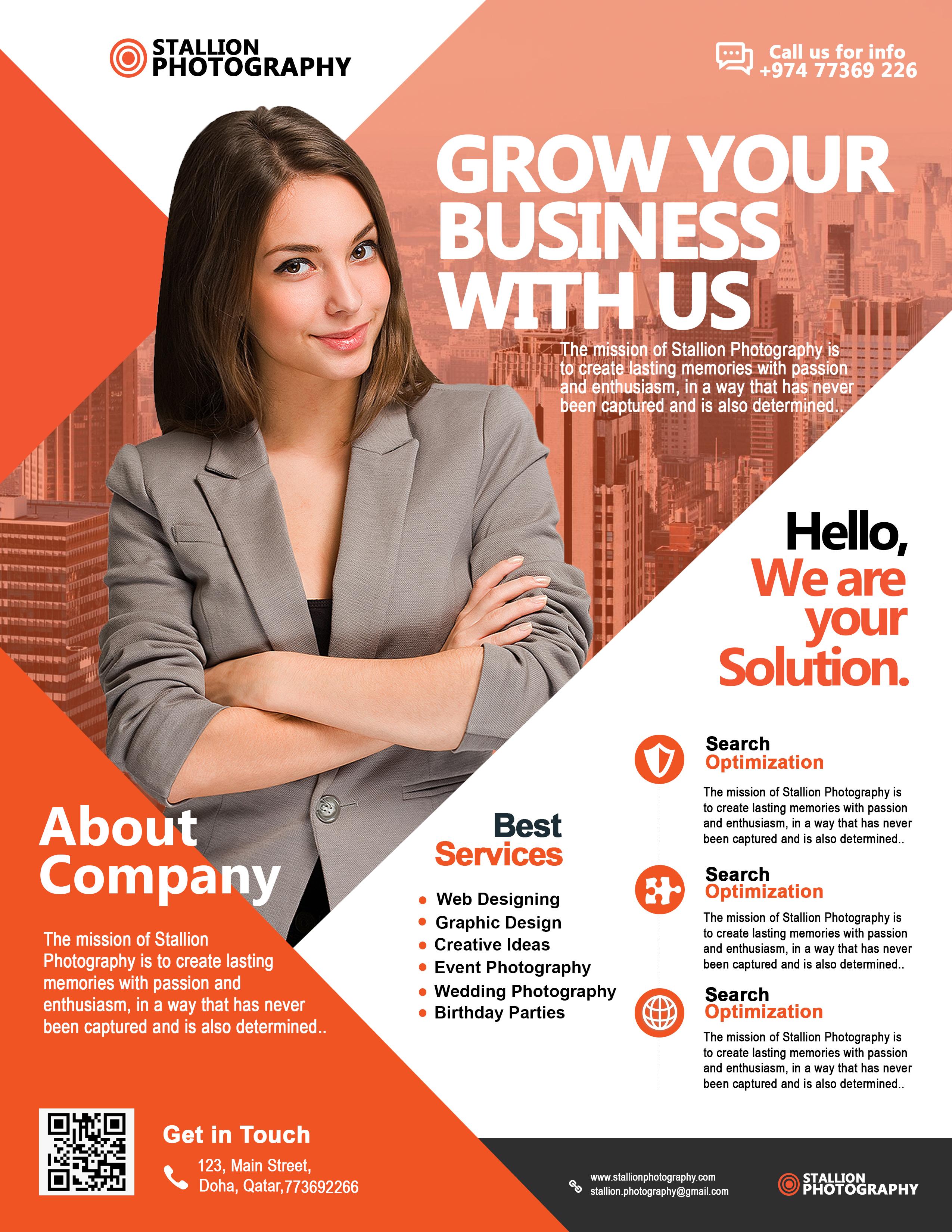 Design your flyer, Facebook, Youtube Banner 