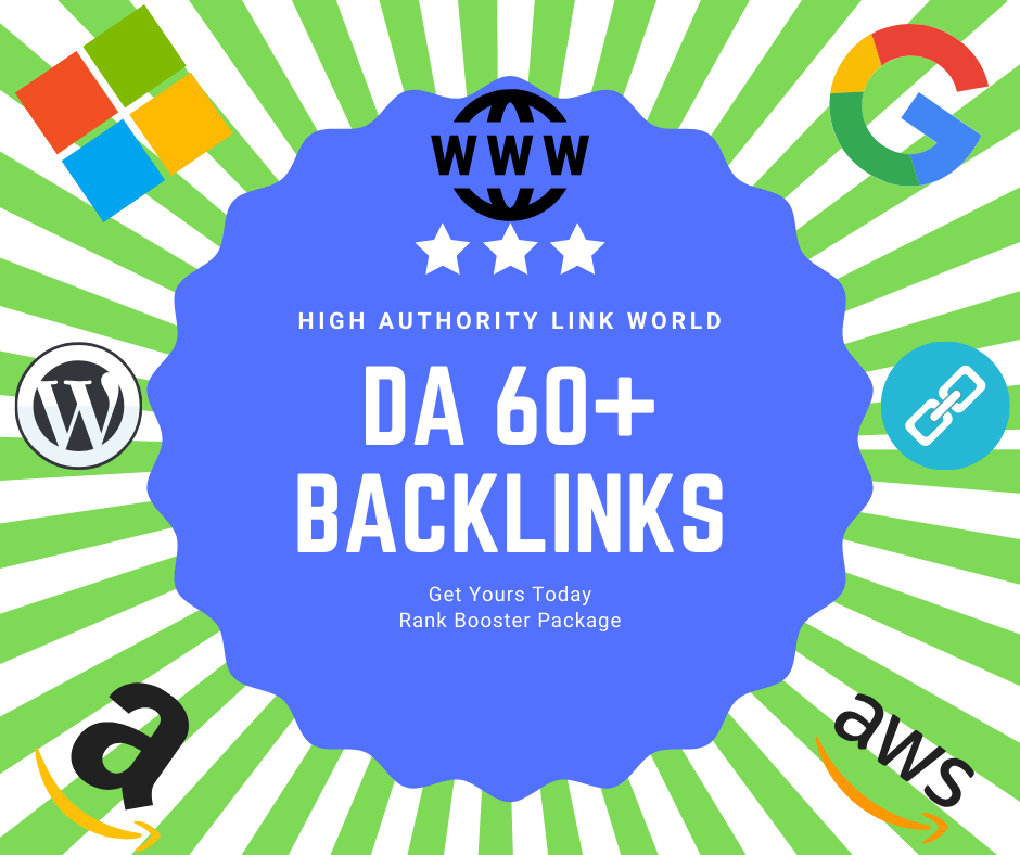 20 high authority seo backlinks from top brands (DA 60+)