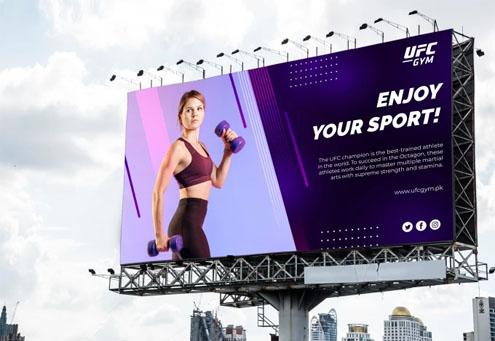 I will design a billboard, yard sign, signage or signboard for your business