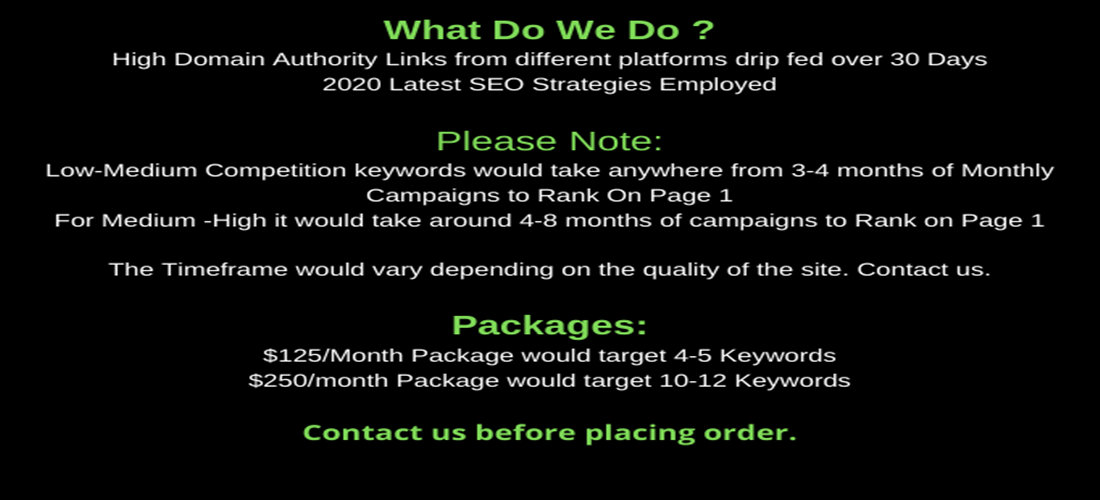 Google page 1 rankings with Ultimate seo service