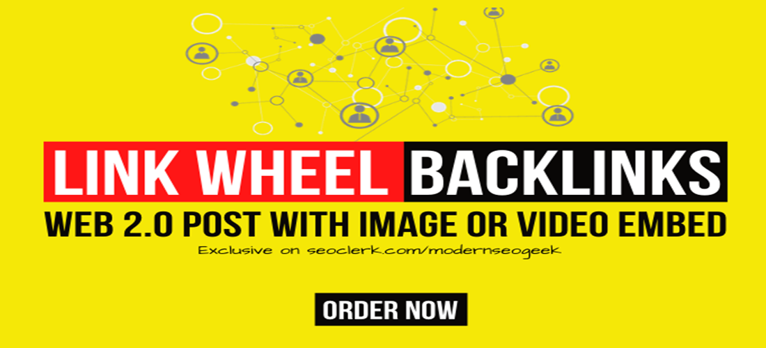 Manual Linkwheel seo link building, Backlinks from web 2.0 property