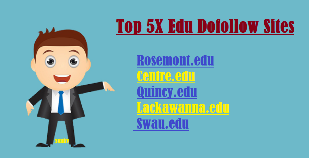 Publish your articles on 5X high-quality edu sites