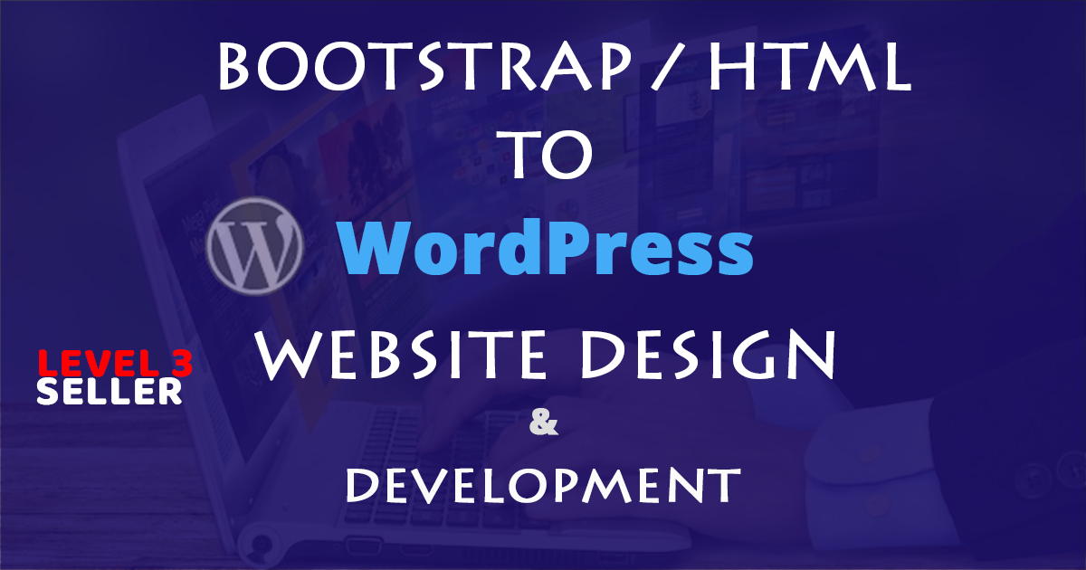 Create SEO friendly WordPress website design and development 