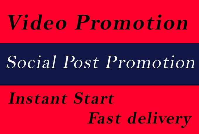 Best Quality Social Video and Post Promotion for Best Viral SMM SMO Ranking Markting