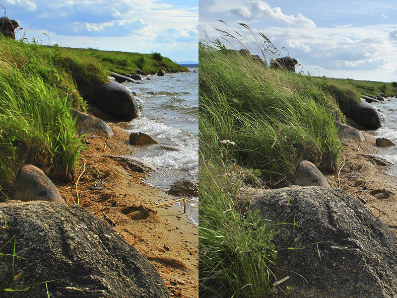 I will make a photo or video brighter than the original