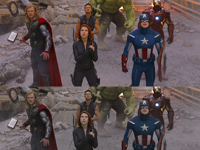 I will make a photo or video brighter than the original