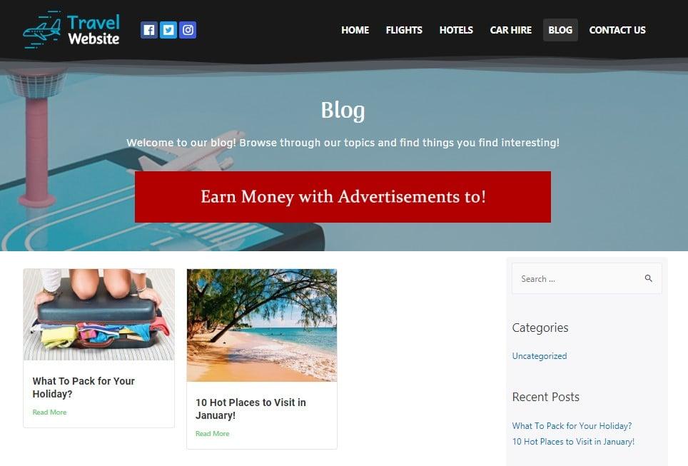 Start Your Own Travel Comparison Website - Installation, Domain and First Month of Hosting Included!