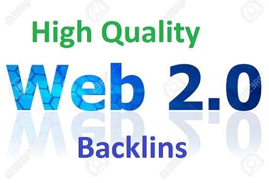 Manual make web 2.0 backlinksand 20 Edu/Gov Profile Backlinks