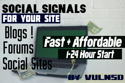 100+ Social Signals from Blogs/Forums & Social Sites via Social Exchange