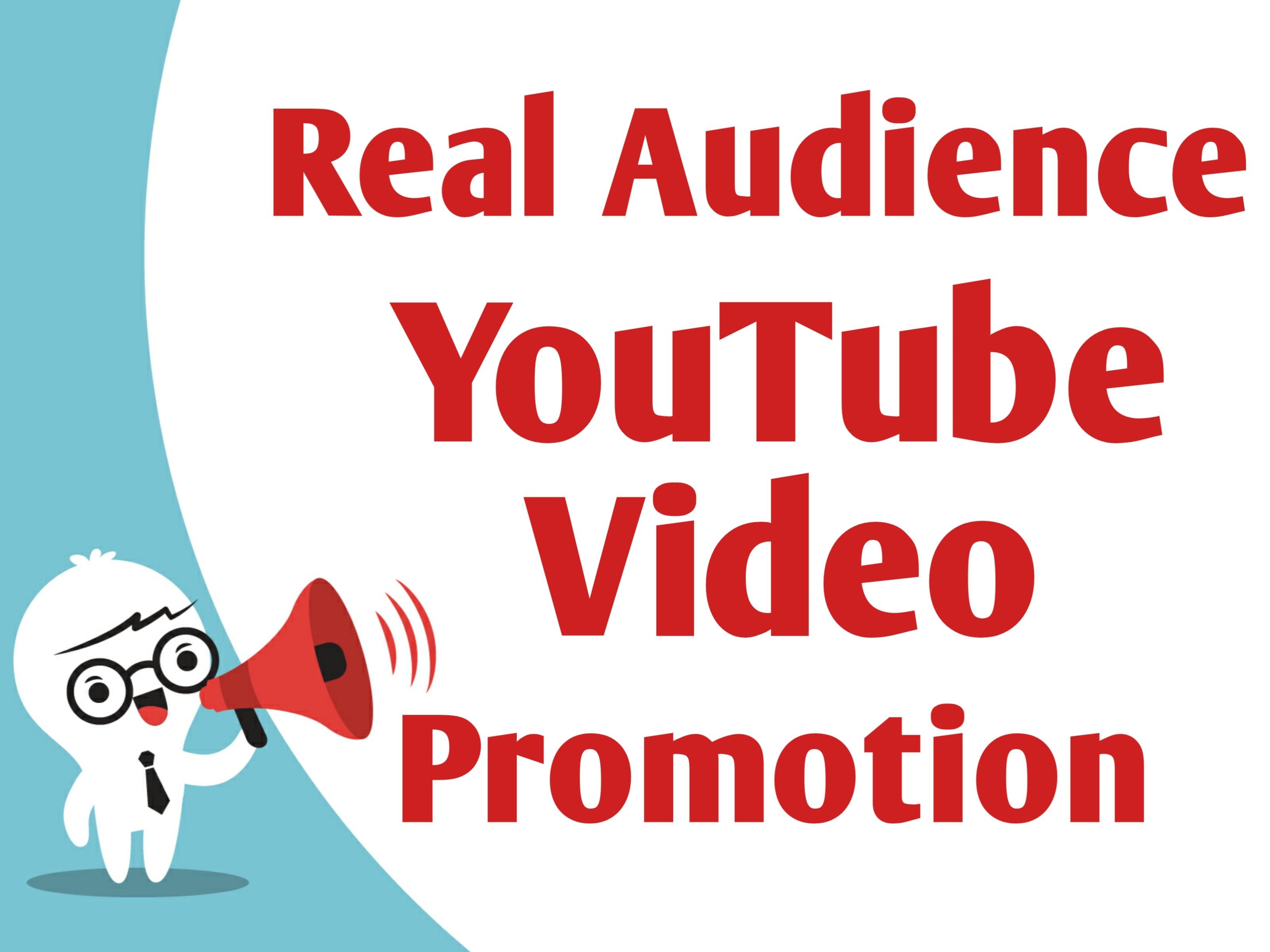 Fast Audience YouTube Video Promotion With Instant Starting