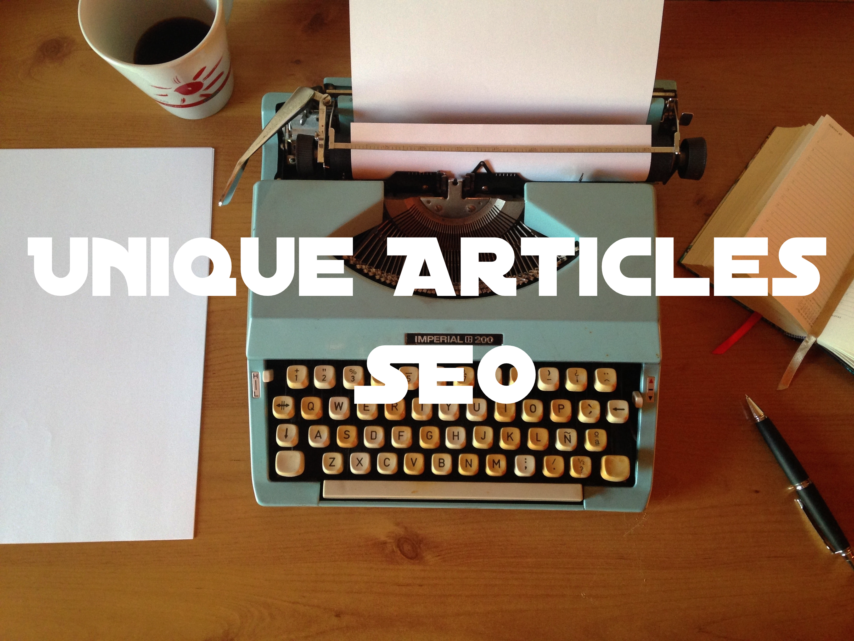 I will give you 3 uniques articles in english 