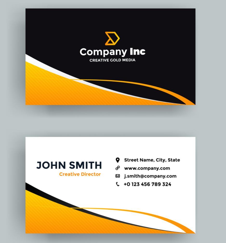 Design your professional card and logo 